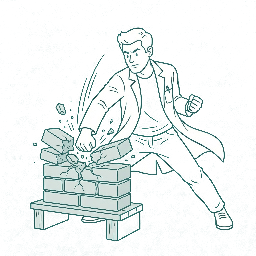 Hero doctor breaking through barriers